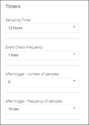 Sampling Timer Sampling Timer